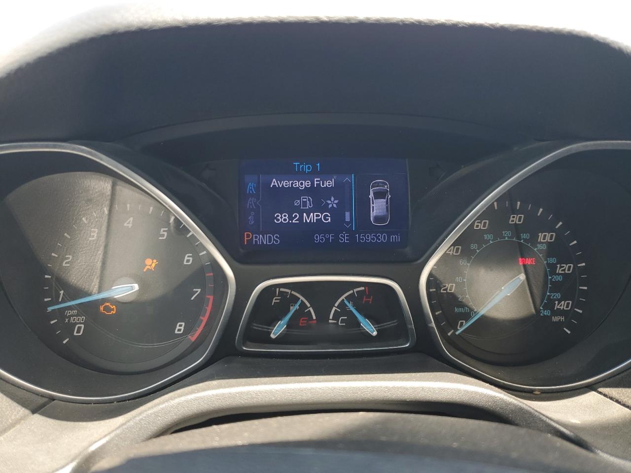 2013 Ford Focus VIN 1FADP3F26DL236038 Copart auction photo, hail damage thumbnail 9
