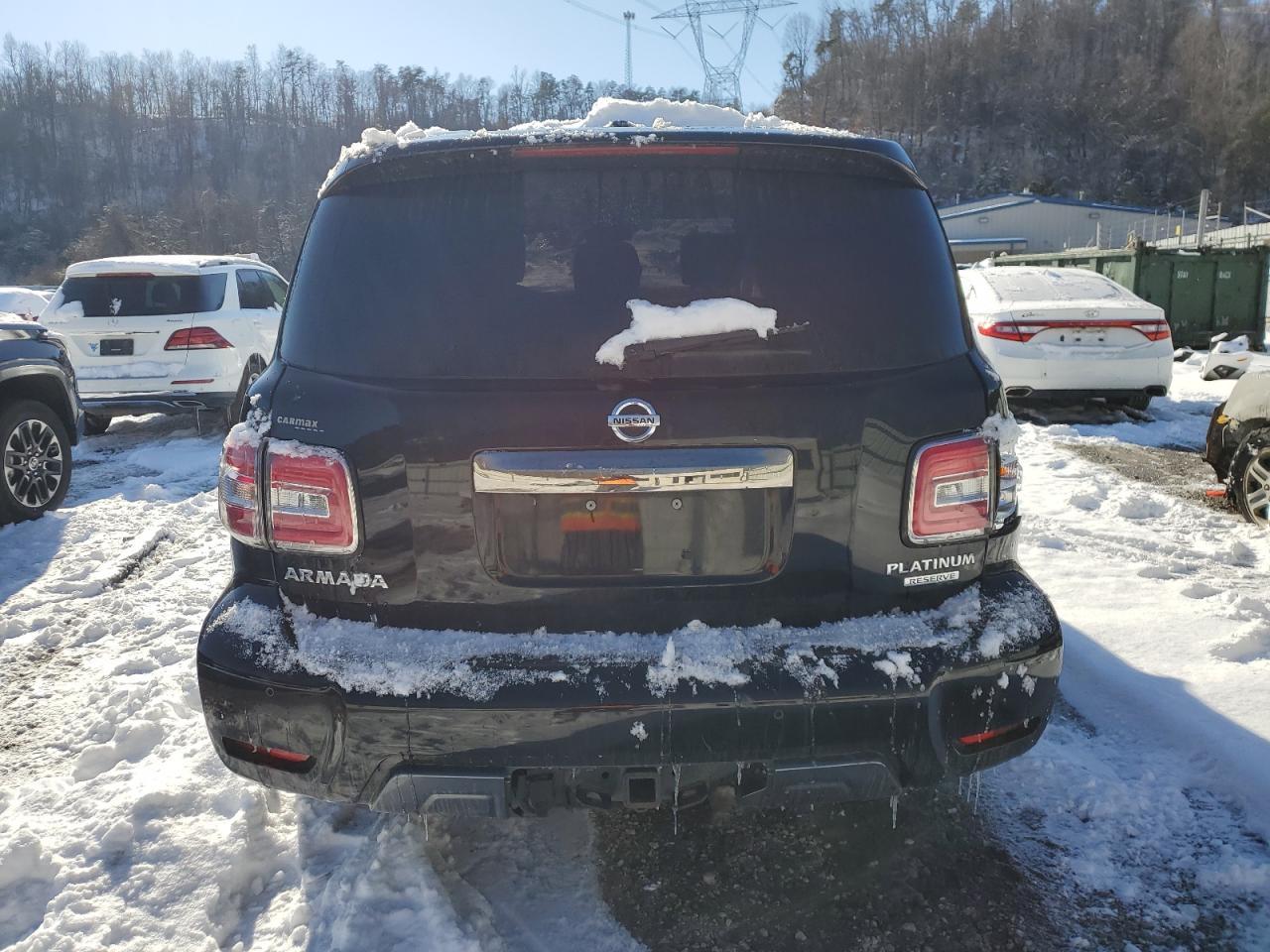 2018 Nissan Armada VIN JN8AY2NC4J9555112 Copart auction photo, rollover damage thumbnail 6