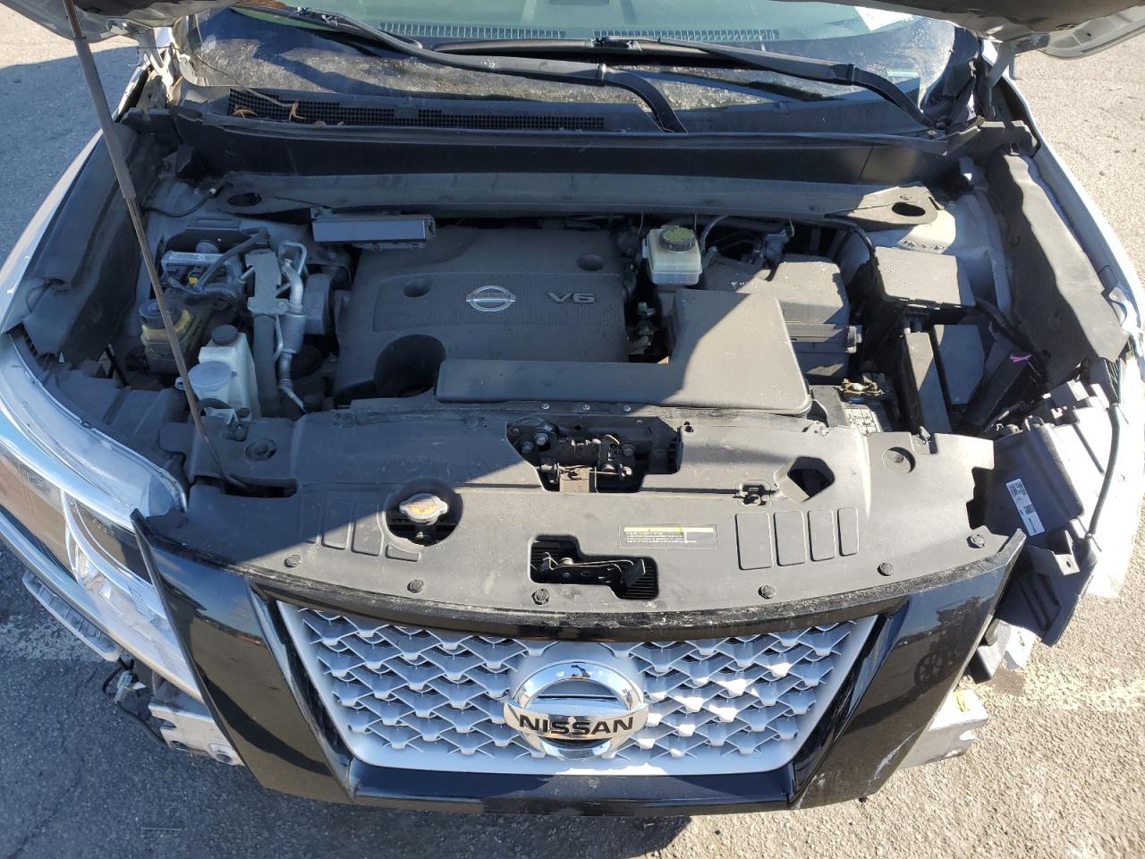 2015 Nissan Pathfinder VIN 5N1AR2MM8FC613893 Copart auction photo, front end damage thumbnail 12