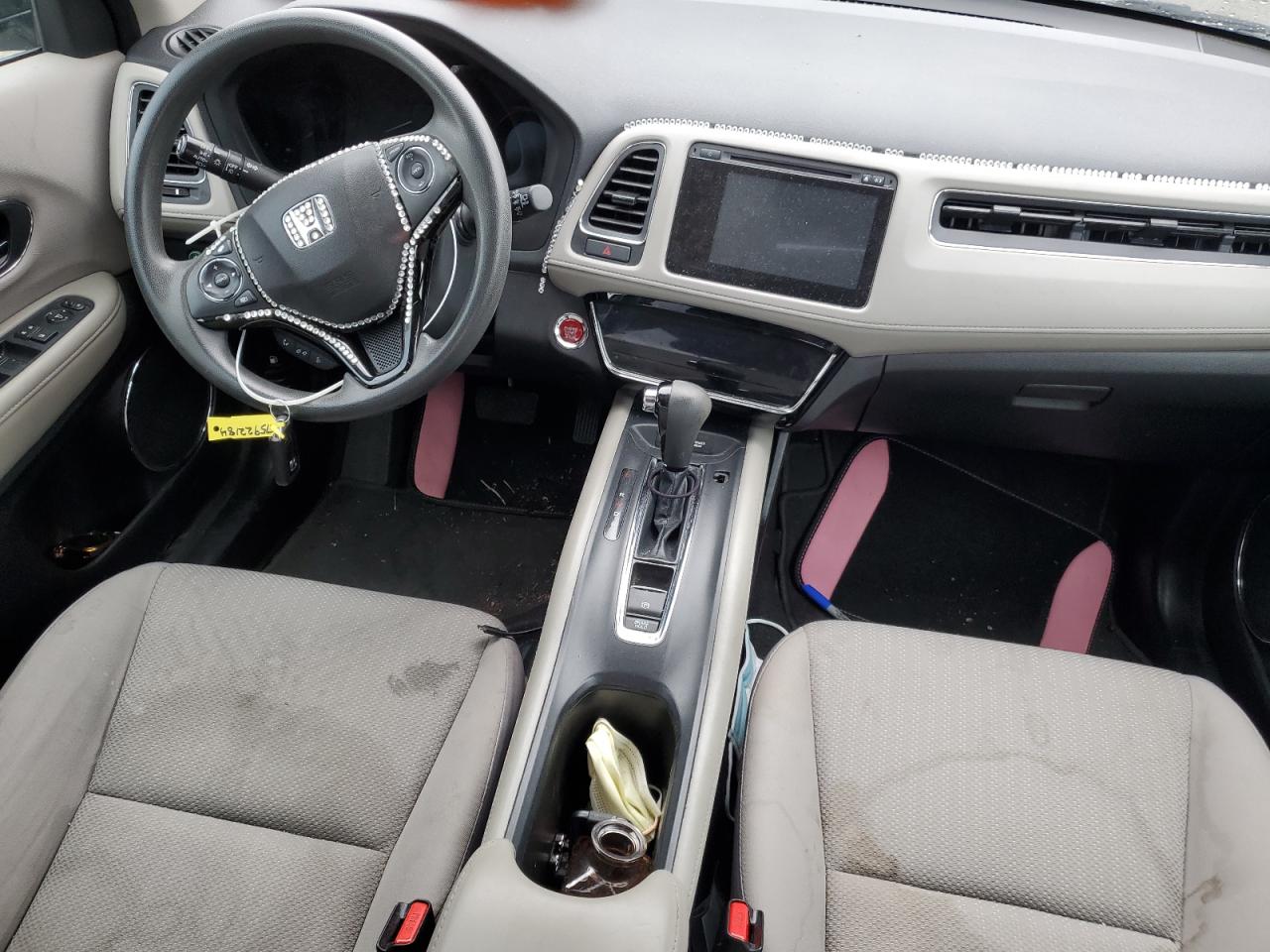 2018 Honda HR-V VIN 3CZRU6H56JG712891 Copart auction photo, front end / all over damage thumbnail 8