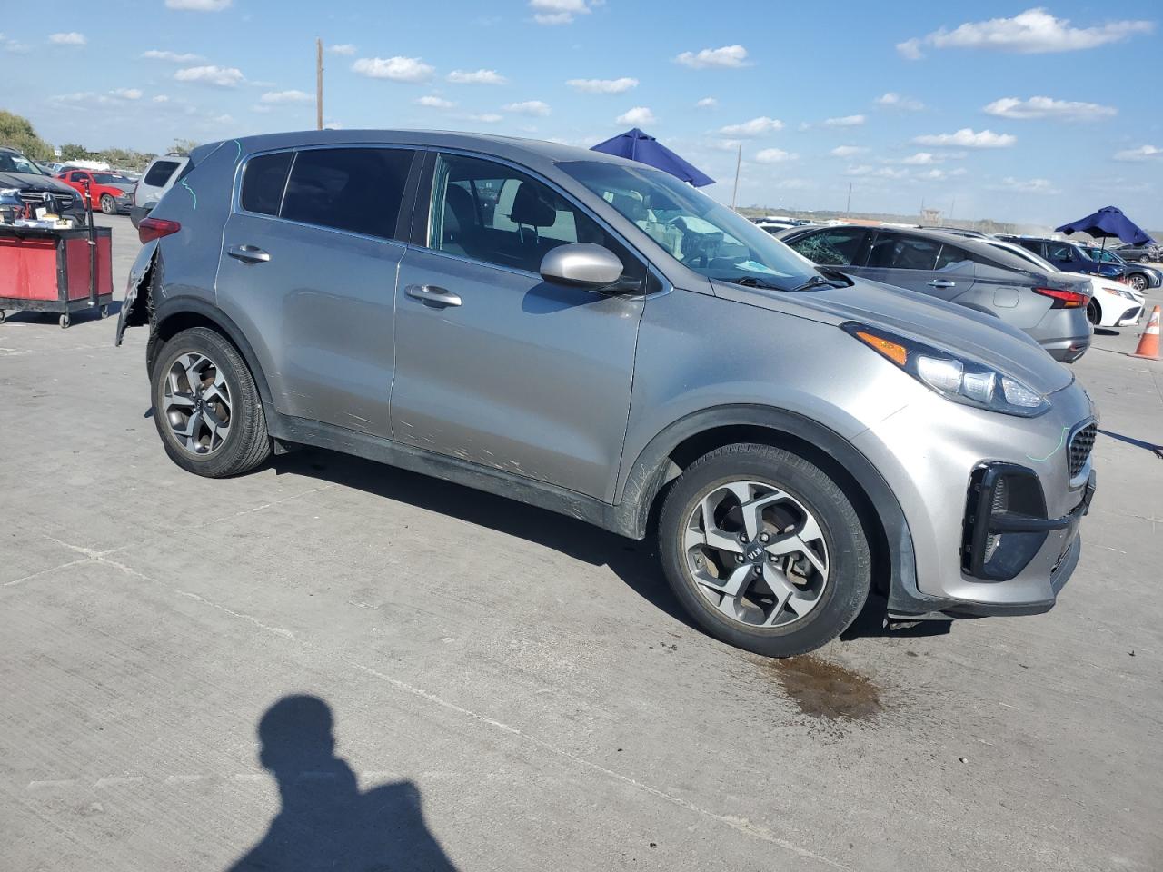 2022 KIA Sportage VIN KNDPM3AC7N7993914 Copart auction photo, rear end damage thumbnail 4