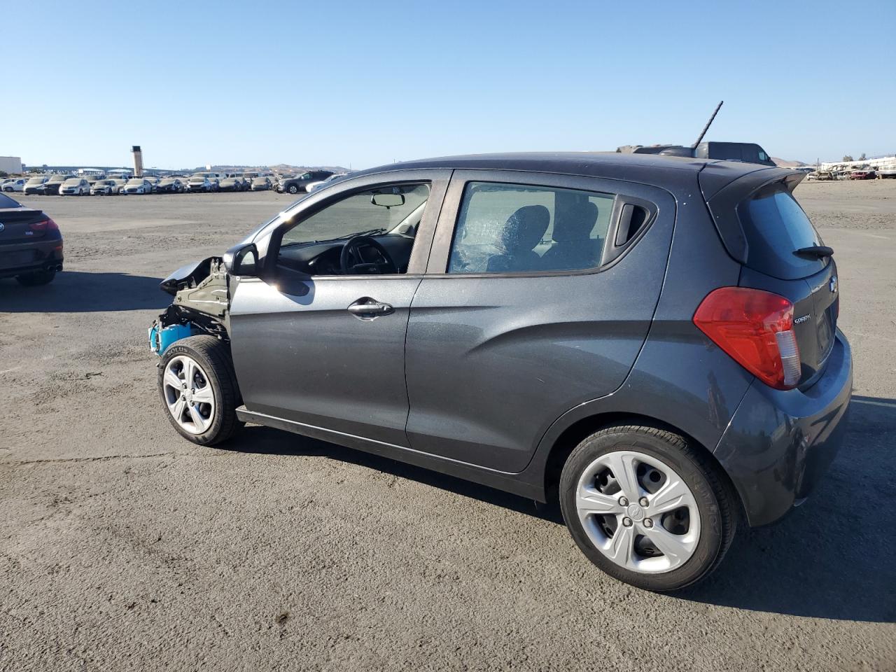 2019 Chevrolet Spark VIN KL8CB6SA3KC747912 Copart auction photo, front end damage thumbnail 2