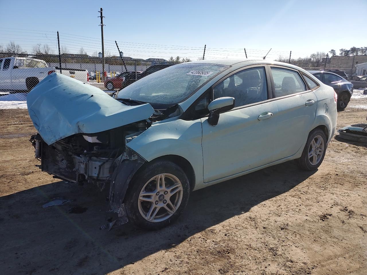 2018 Ford Fiesta VIN 3FADP4BJ2JM116749