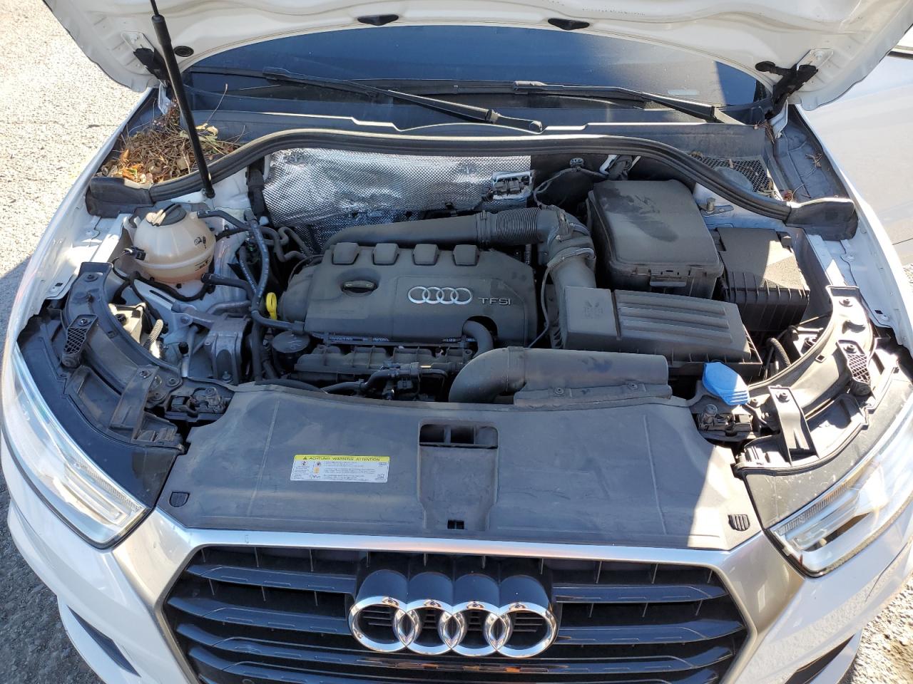 2017 Audi Q3 VIN WA1HCCFS8HR011026 Copart auction photo, front end damage thumbnail 14