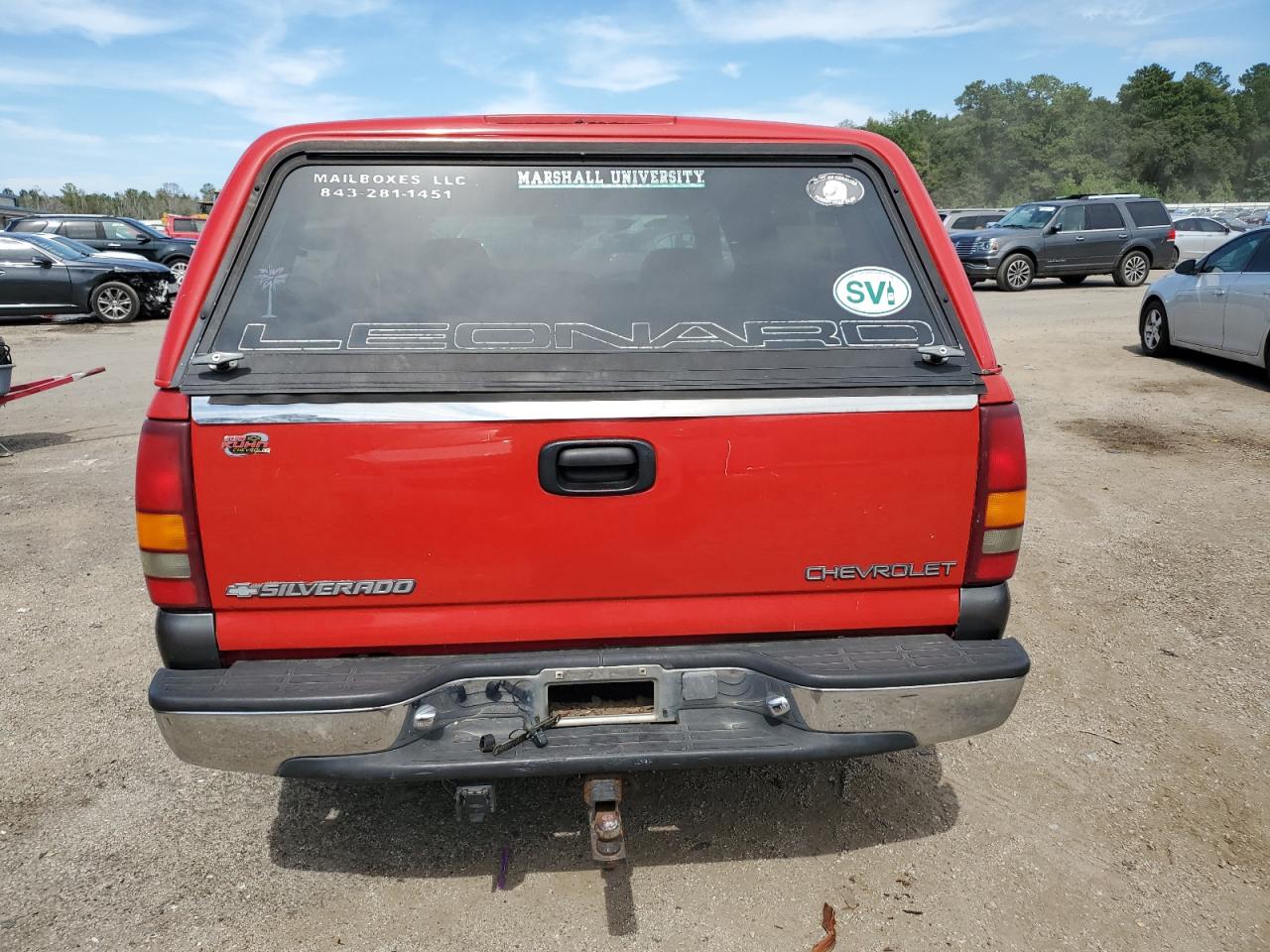 2000 Chevrolet Silverado VIN 1GCEC14T8YZ117212 Copart auction photo, front end damage thumbnail 6