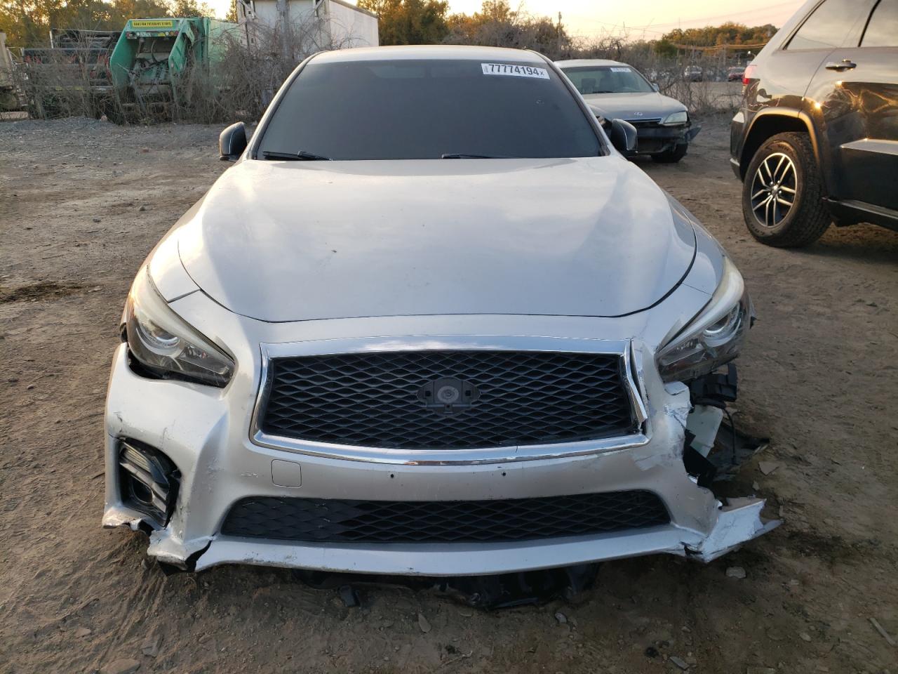 2016 Infiniti Q50 VIN JN1FV7AR8GM451877 Copart auction photo, all over damage thumbnail 5