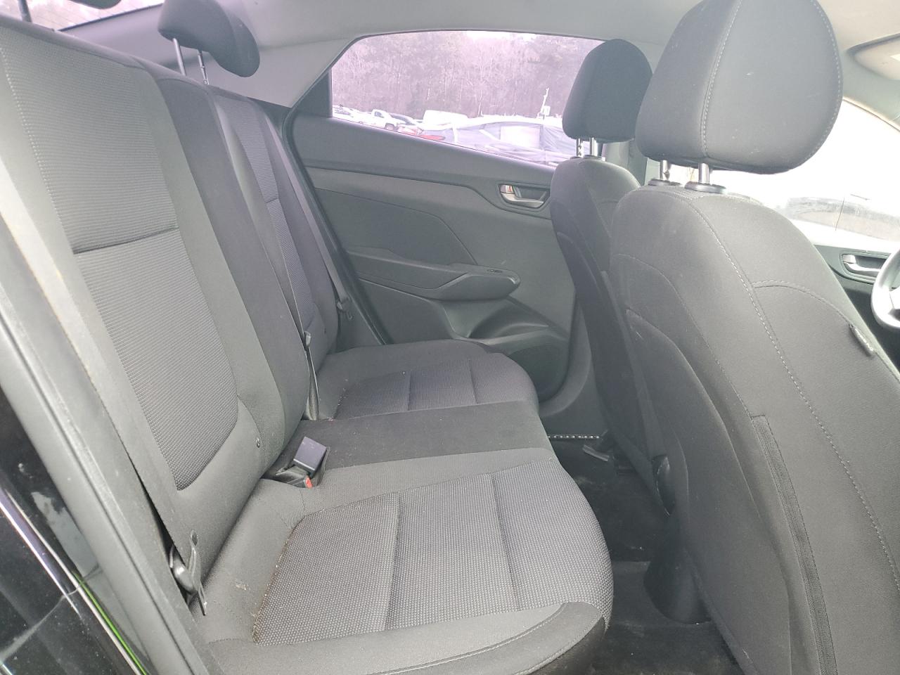 2020 Hyundai Accent VIN 3KPC24A69LE095784 Copart auction photo, front end / side damage thumbnail 10