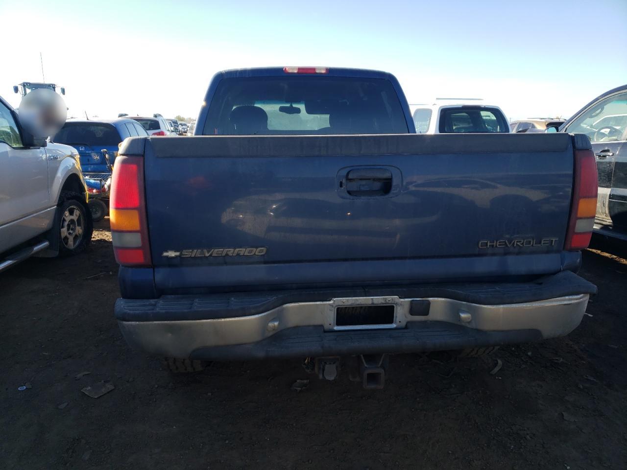 2000 Chevrolet Silverado VIN 2GCEK19T6Y1208032 Copart auction photo, undercarriage / front end damage thumbnail 6