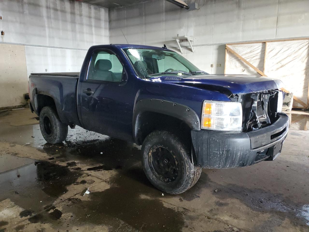 2013 Chevrolet Silverado VIN 1GCNKPE0XDZ118897 Copart auction photo, water/flood / mechanical damage thumbnail 4