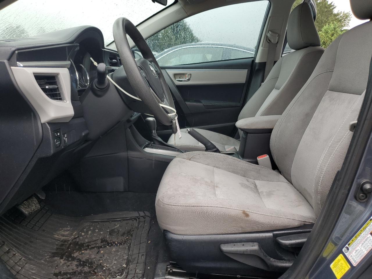2014 Toyota Corolla VIN 2T1BURHE9EC110396 Copart auction photo, front end / side damage thumbnail 7