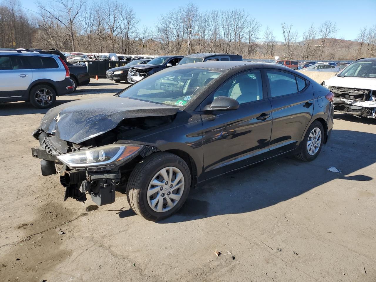 2017 Hyundai Elantra VIN KMHD74LF5HU120462
