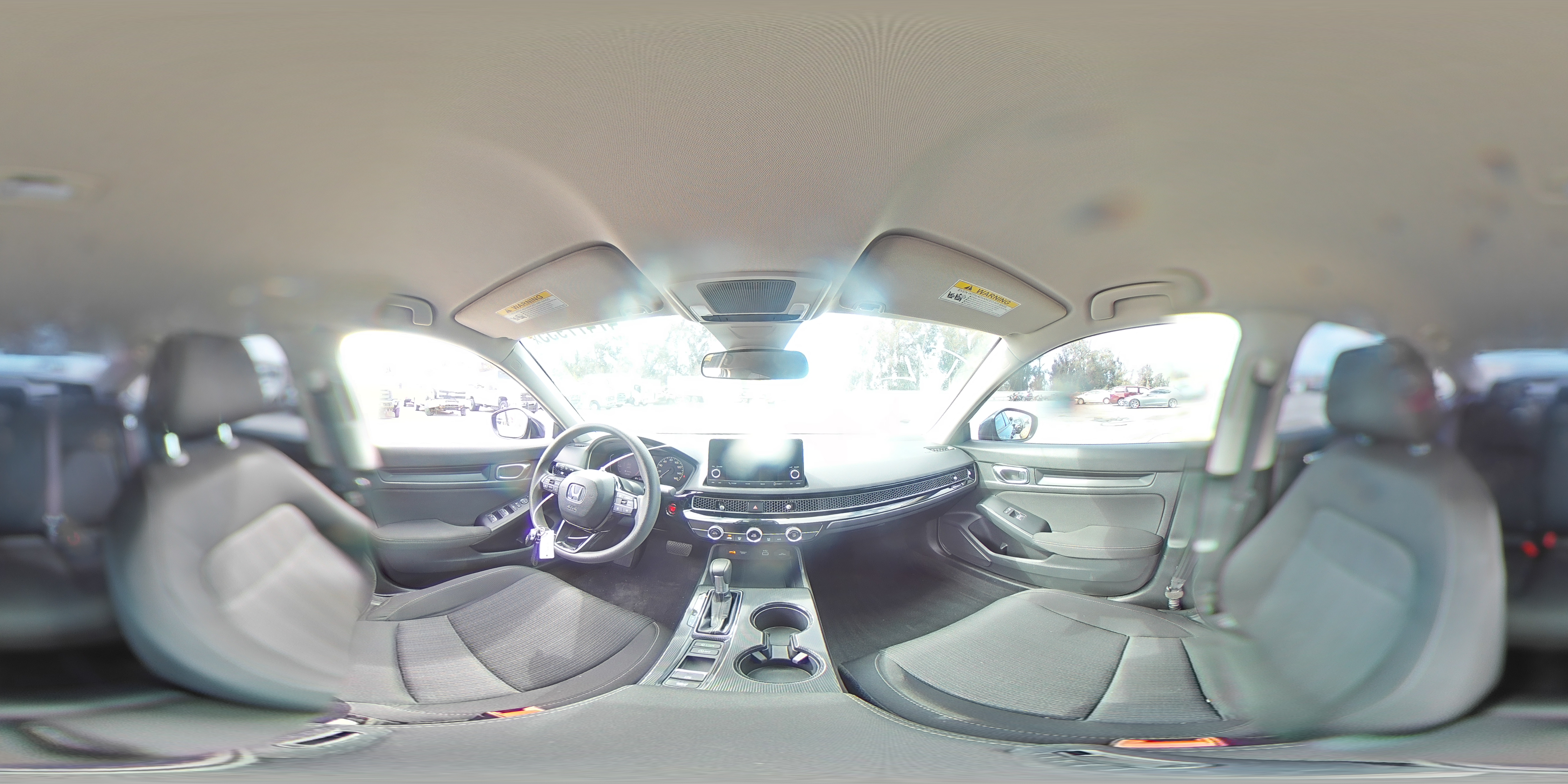 2024 Honda Civic VIN 2HGFE2F27RH562150 Copart auction photo, rear end damage thumbnail 12