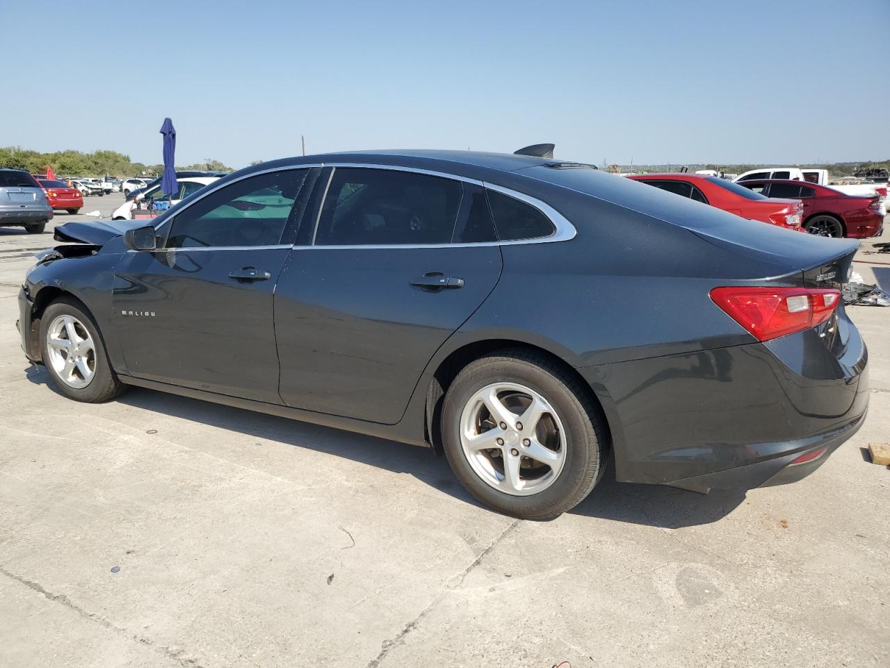 2017 Chevrolet Malibu VIN 1G1ZB5ST3HF280150 Copart auction photo, front end damage thumbnail 2