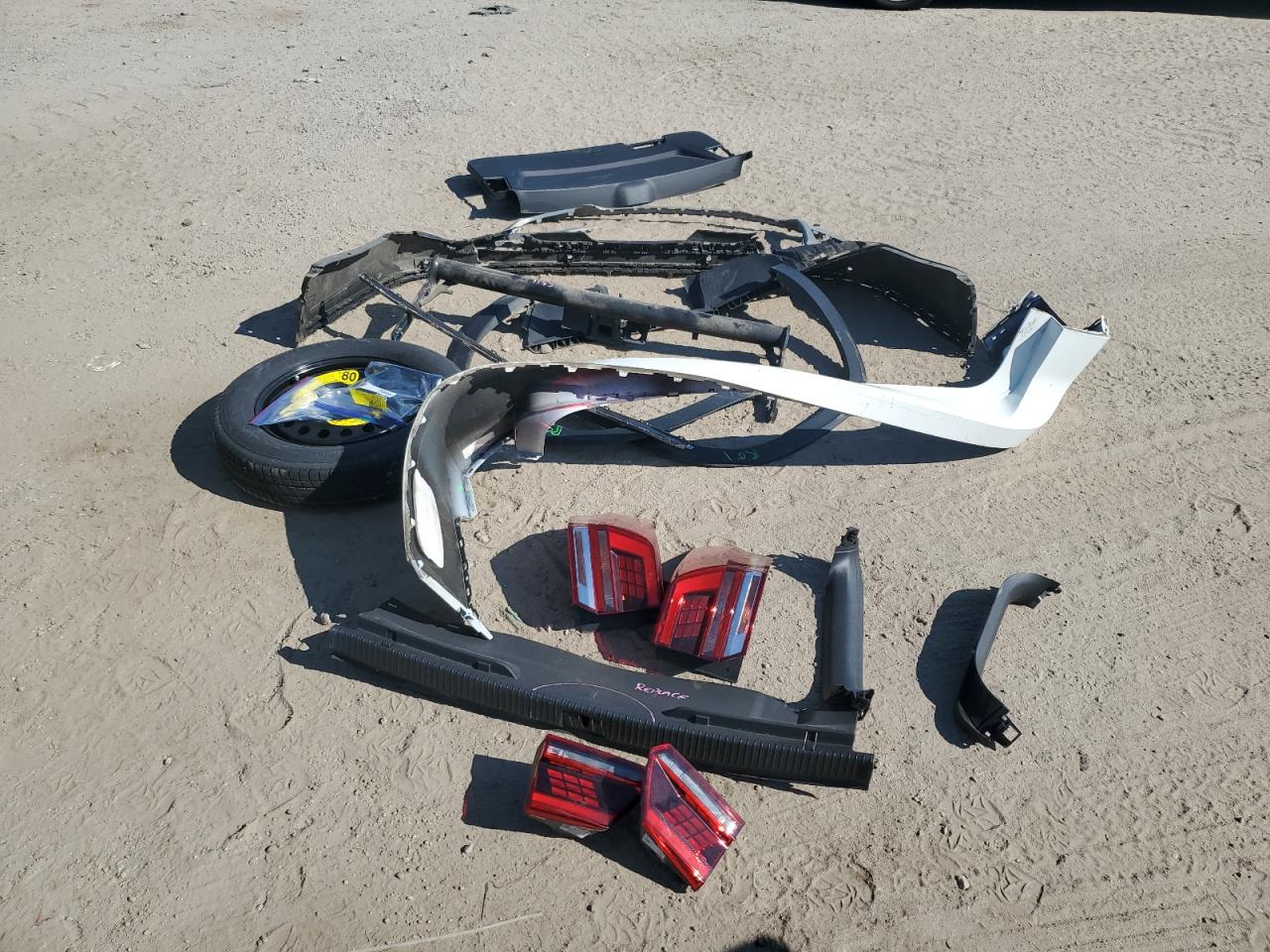 2019 Volkswagen Atlas VIN 1V2MR2CA4KC515008 Copart auction photo, rear end / side damage thumbnail 15
