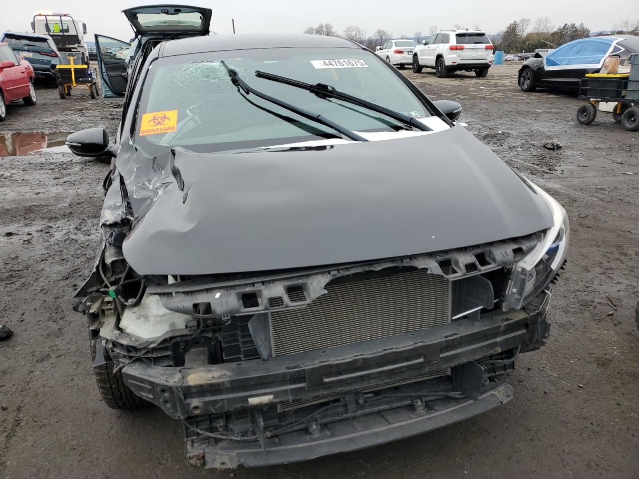 2017 KIA Forte VIN KNAFK5A82H5711555 Copart auction photo, side / rear end damage thumbnail 5
