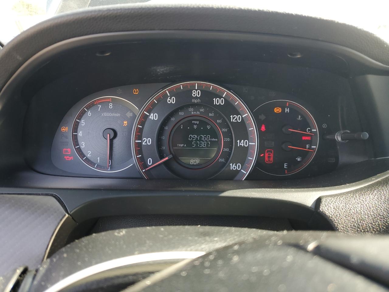 2017 Honda Accord VIN 1HGCR2F51HA257225 Copart auction photo, front end / all over damage thumbnail 9