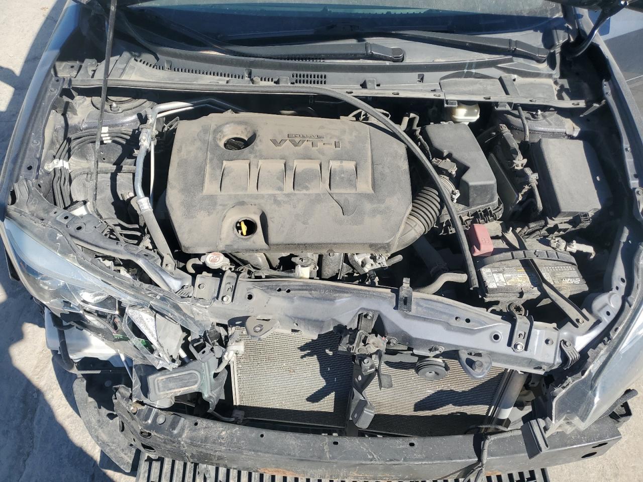2018 Toyota Corolla VIN 5YFBURHE2JP786229 Copart auction photo, front end / rear end damage thumbnail 11