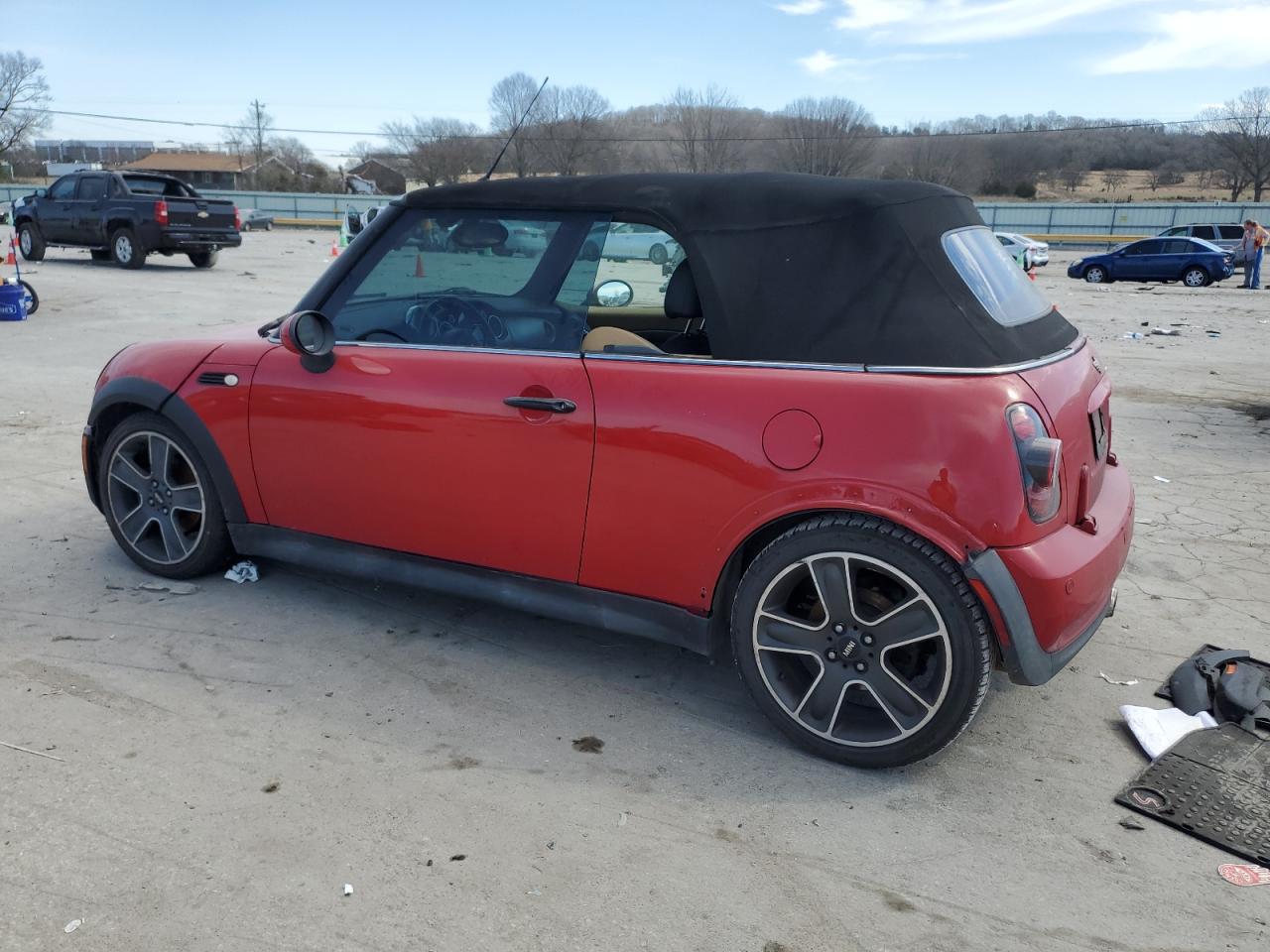 2006 MINI Cooper VIN WMWRH33596TF86410 Copart auction photo, front end damage thumbnail 2