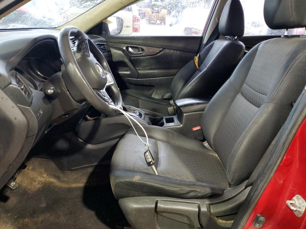 2017 Nissan Rogue VIN JN8AT2MT6HW395150 Copart auction photo, all over damage thumbnail 7