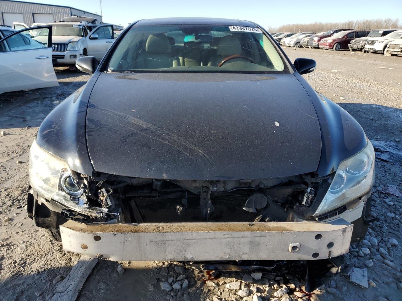 2012 Lexus LS VIN JTHCL5EF5C5012732 Copart auction photo, front end / rear end damage thumbnail 5