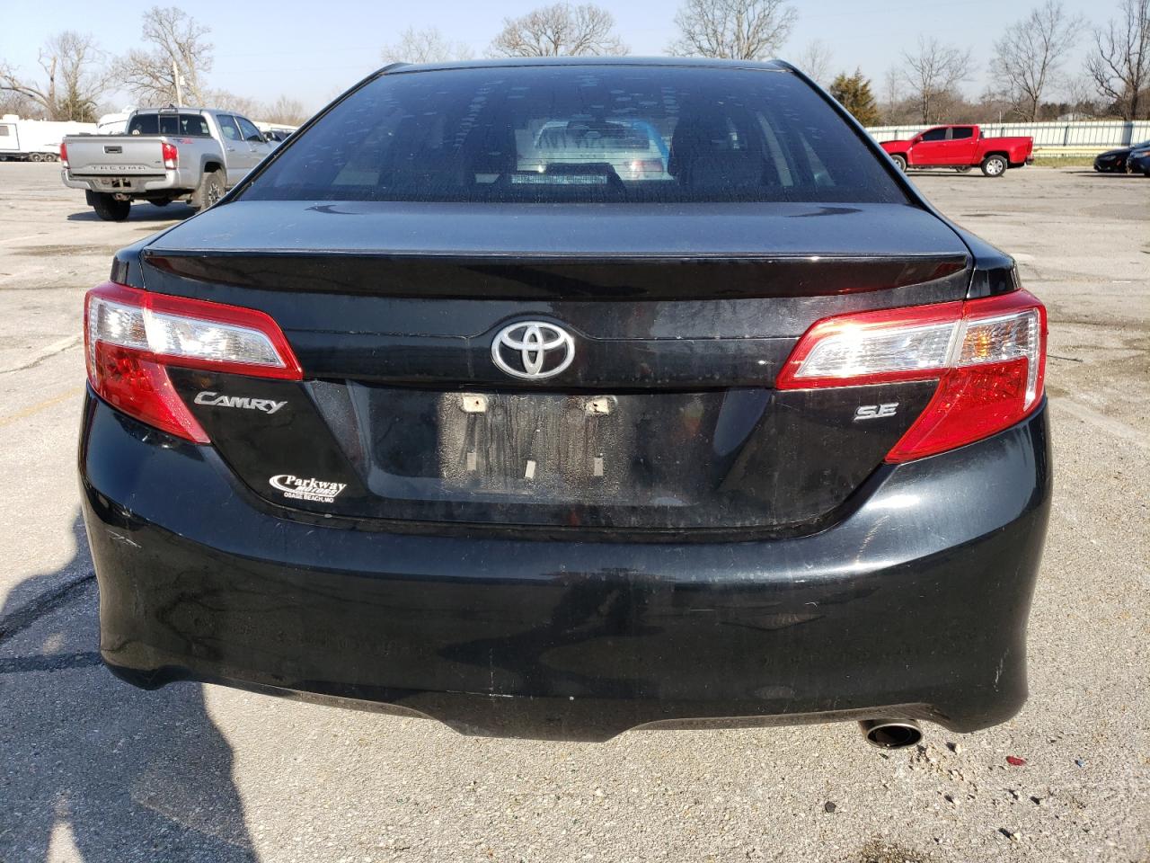 2012 Toyota Camry VIN 4T1BF1FK9CU042889 Copart auction photo, front end / hail damage thumbnail 6