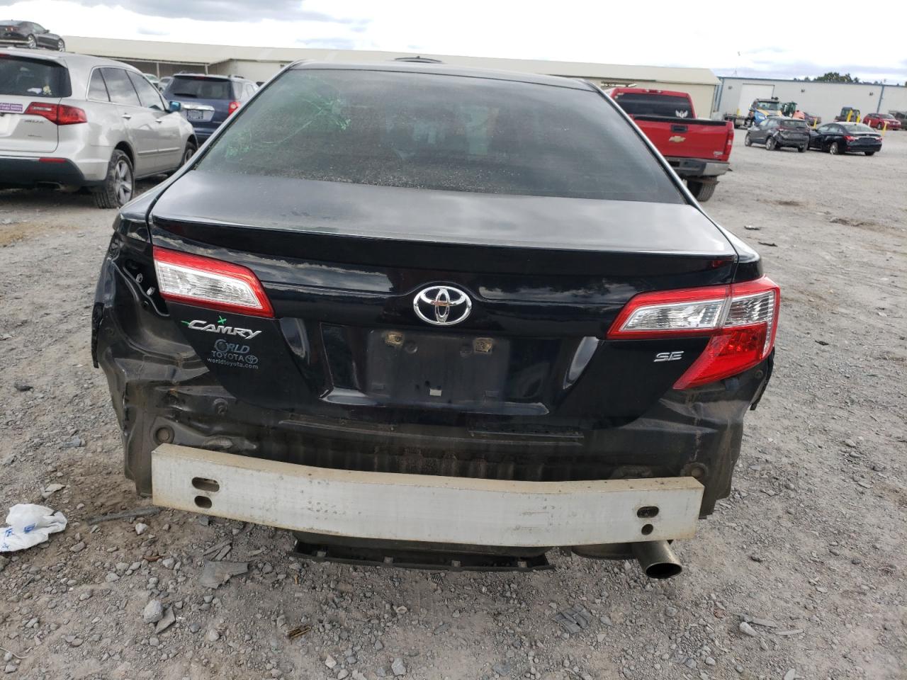 2012 Toyota Camry VIN 4T1BF1FK0CU181700 Copart auction photo, rear end damage thumbnail 6