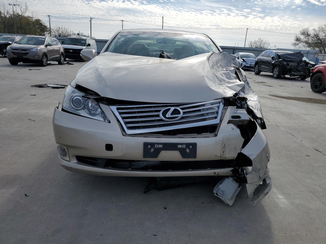 2012 Lexus ES VIN JTHBK1EG5C2492871 Copart auction photo, front end damage thumbnail 5
