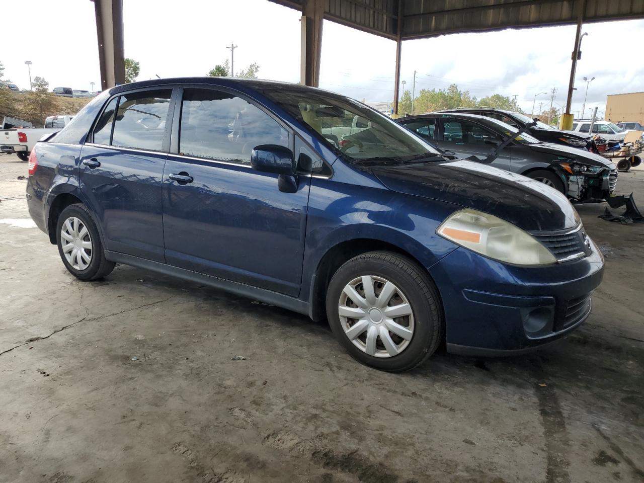 2009 Nissan Versa VIN 3N1BC11EX9L363165 Copart auction photo, all over damage thumbnail 4
