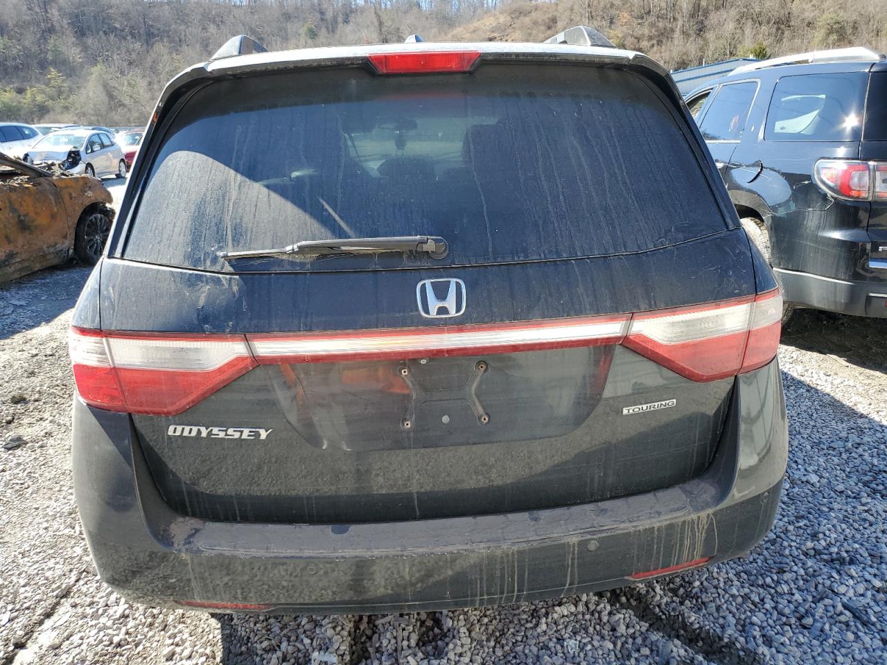 2011 Honda Odyssey VIN 5FNRL5H98BB032939 Copart auction photo, water/flood damage thumbnail 6