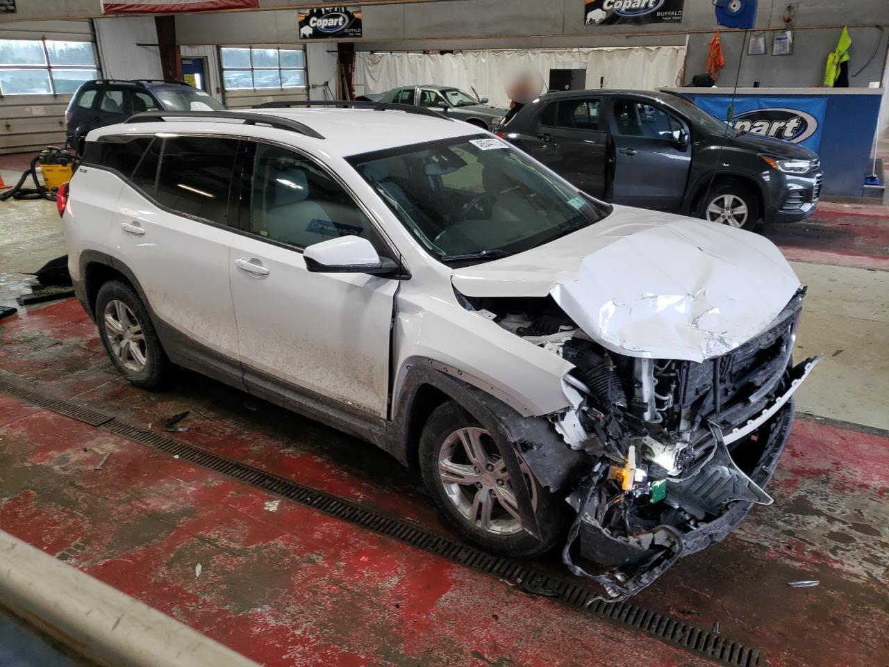 2019 GMC Terrain VIN 3GKALTEV5KL135969 Copart auction photo, front end damage thumbnail 4