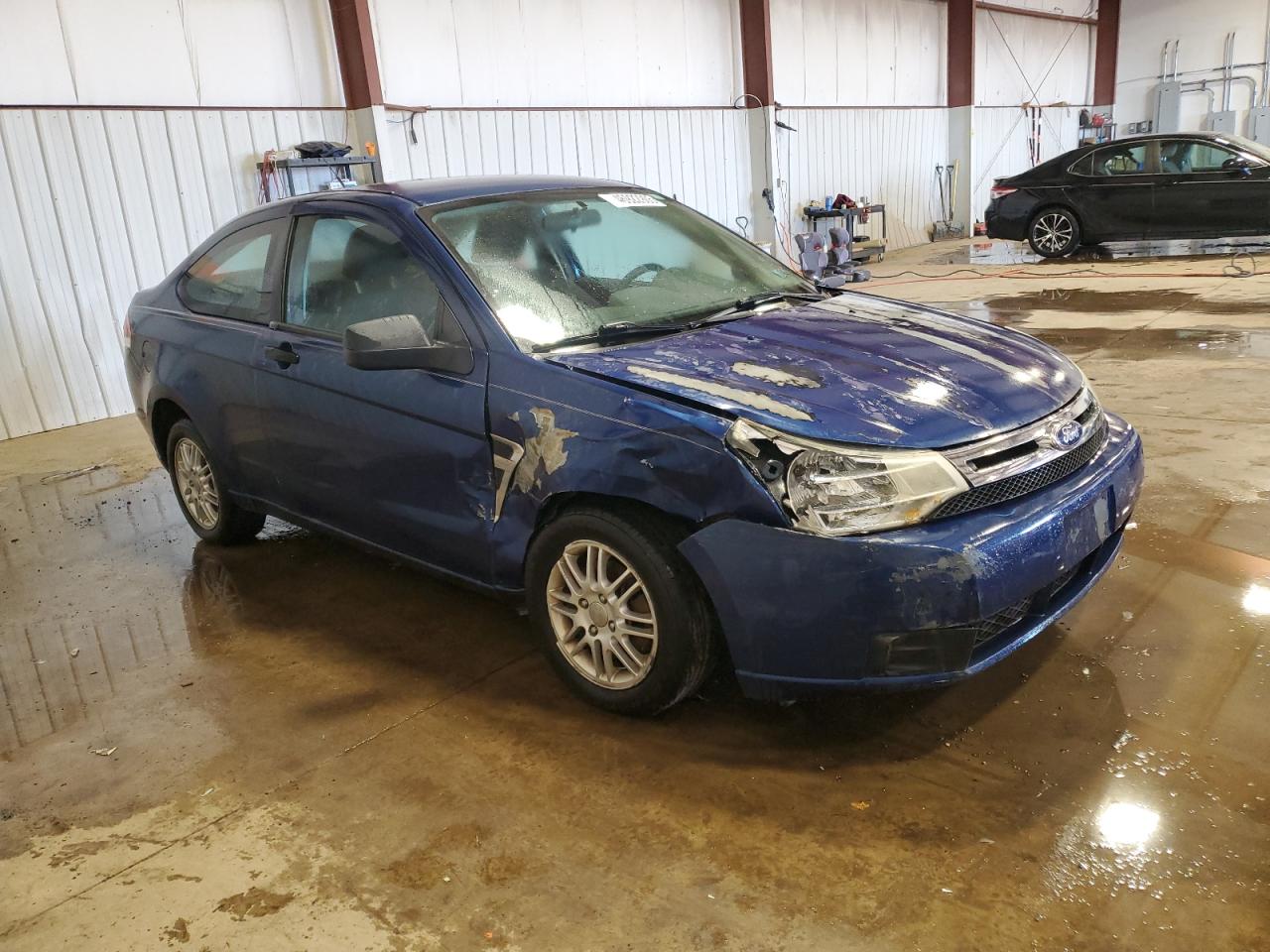 2008 Ford Focus VIN 1FAHP33N58W186981 Copart auction photo, front end damage thumbnail 4