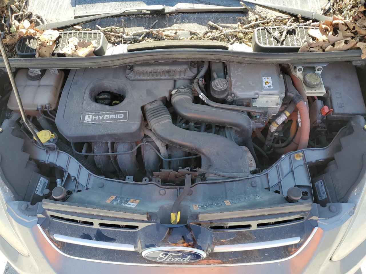 2013 Ford C-MAX VIN 1FADP5AU5DL538294 Copart auction photo, top/roof / rear end damage thumbnail 12