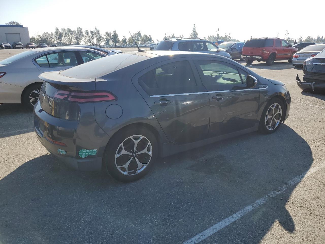 2013 Chevrolet Volt VIN 1G1RE6E42DU105816 Copart auction photo, mechanical / minor dent/scratches damage thumbnail 4