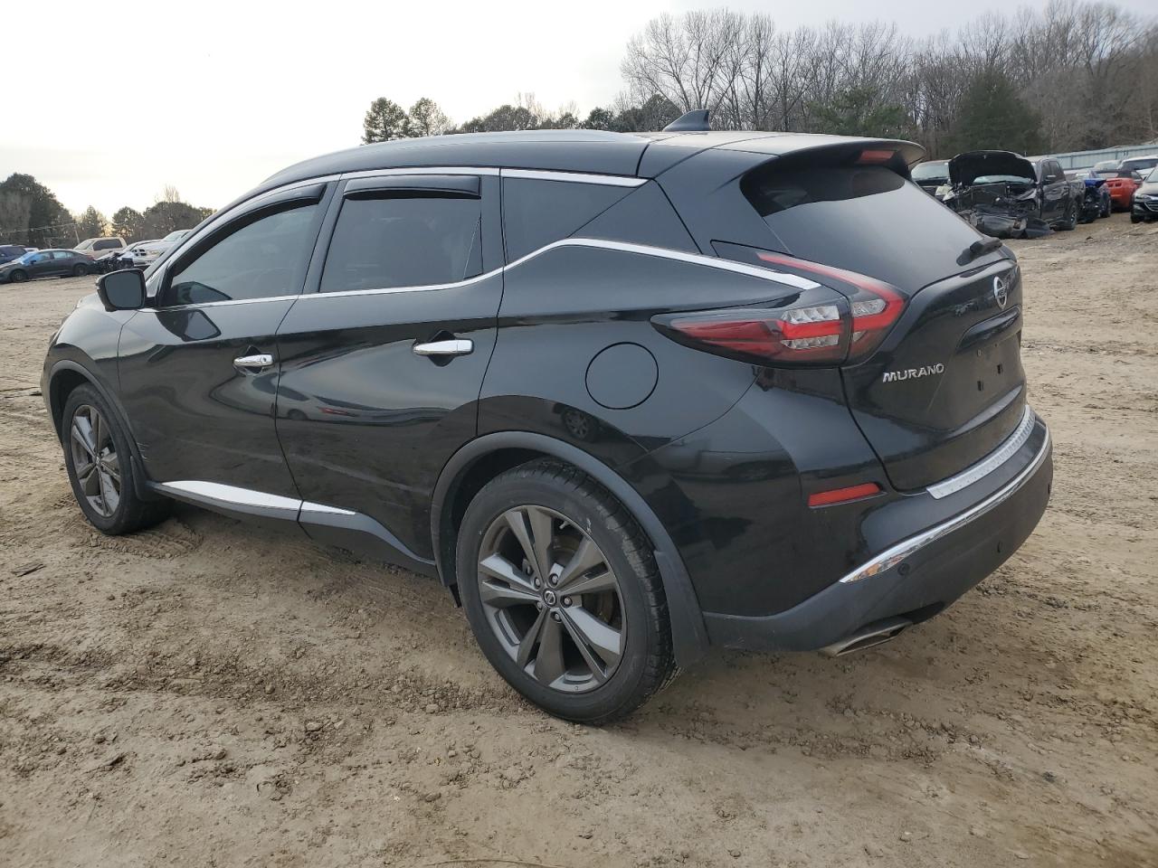 2019 Nissan Murano VIN 5N1AZ2MS0KN127818 Copart auction photo, front end / side damage thumbnail 2