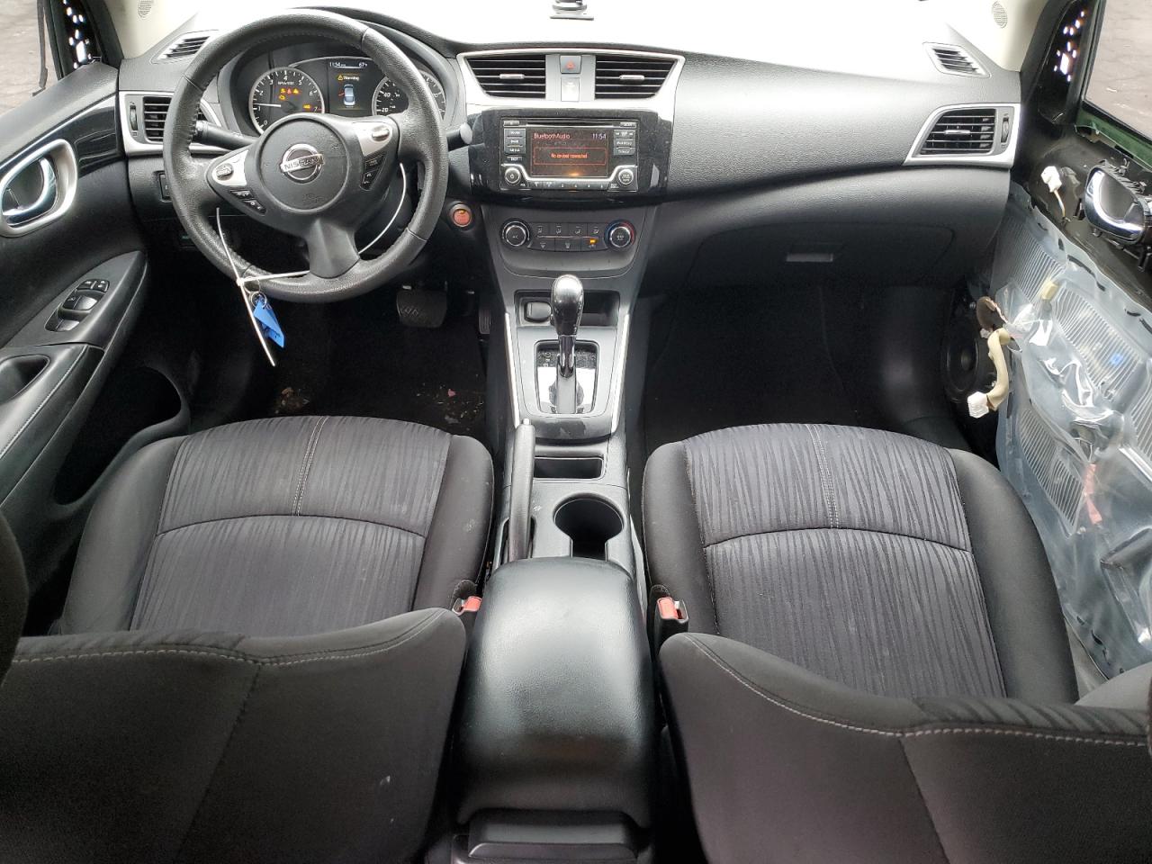 2017 Nissan Sentra VIN 3N1AB7AP1HY308804 Copart auction photo, front end damage thumbnail 8