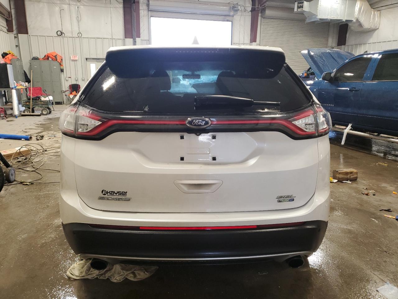 2015 Ford Edge VIN 2FMTK4J95FBB00612 Copart auction photo, front end damage thumbnail 6