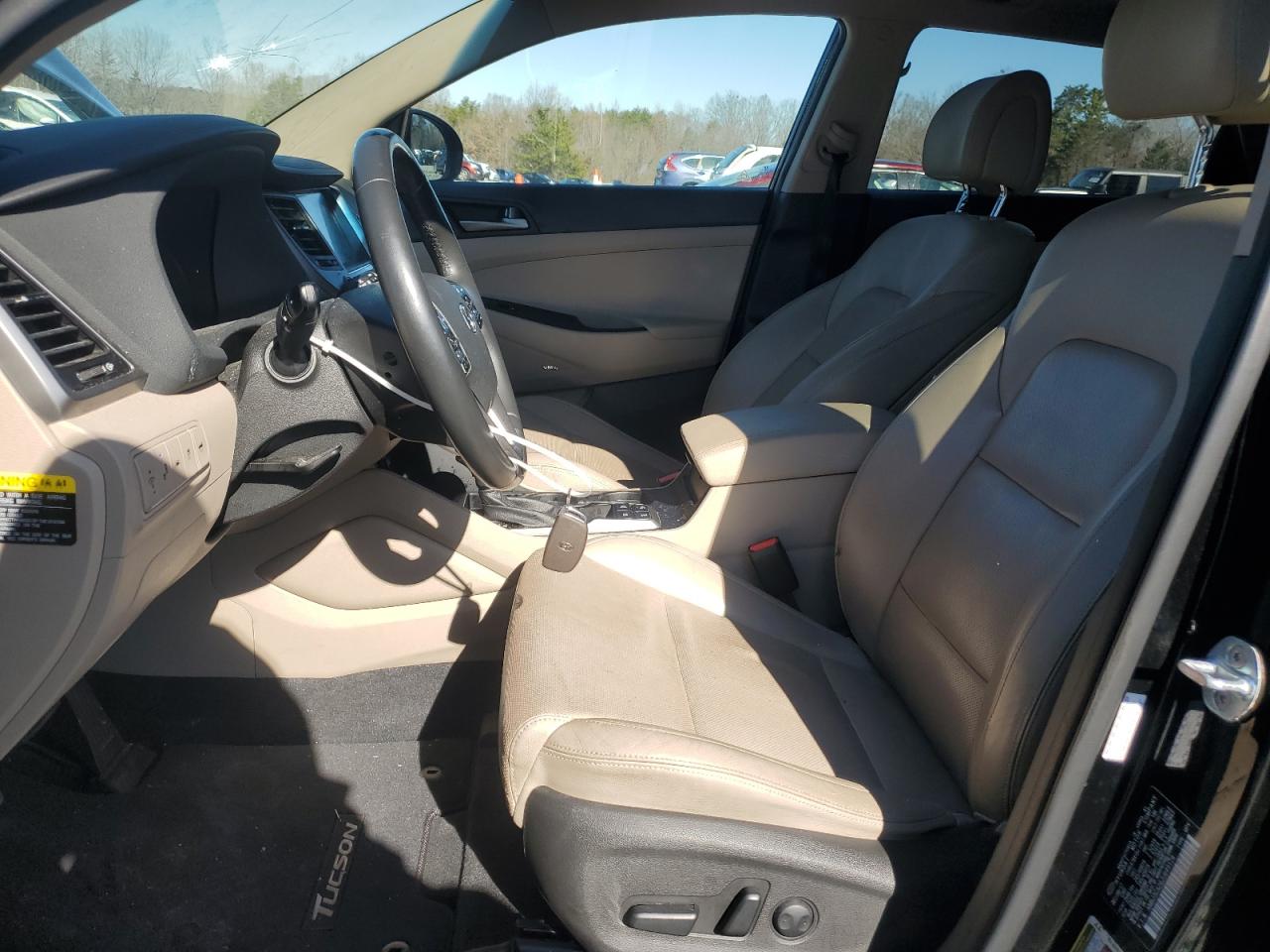 2018 Hyundai Tucson VIN KM8J3CA26JU649126 Copart auction photo, rear end / side damage thumbnail 7