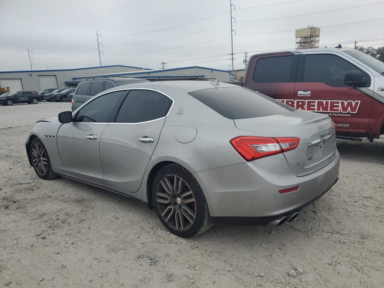 2016 Maserati Ghibli VIN ZAM57RTA9G1185319 Copart auction photo, all over / front end damage thumbnail 2
