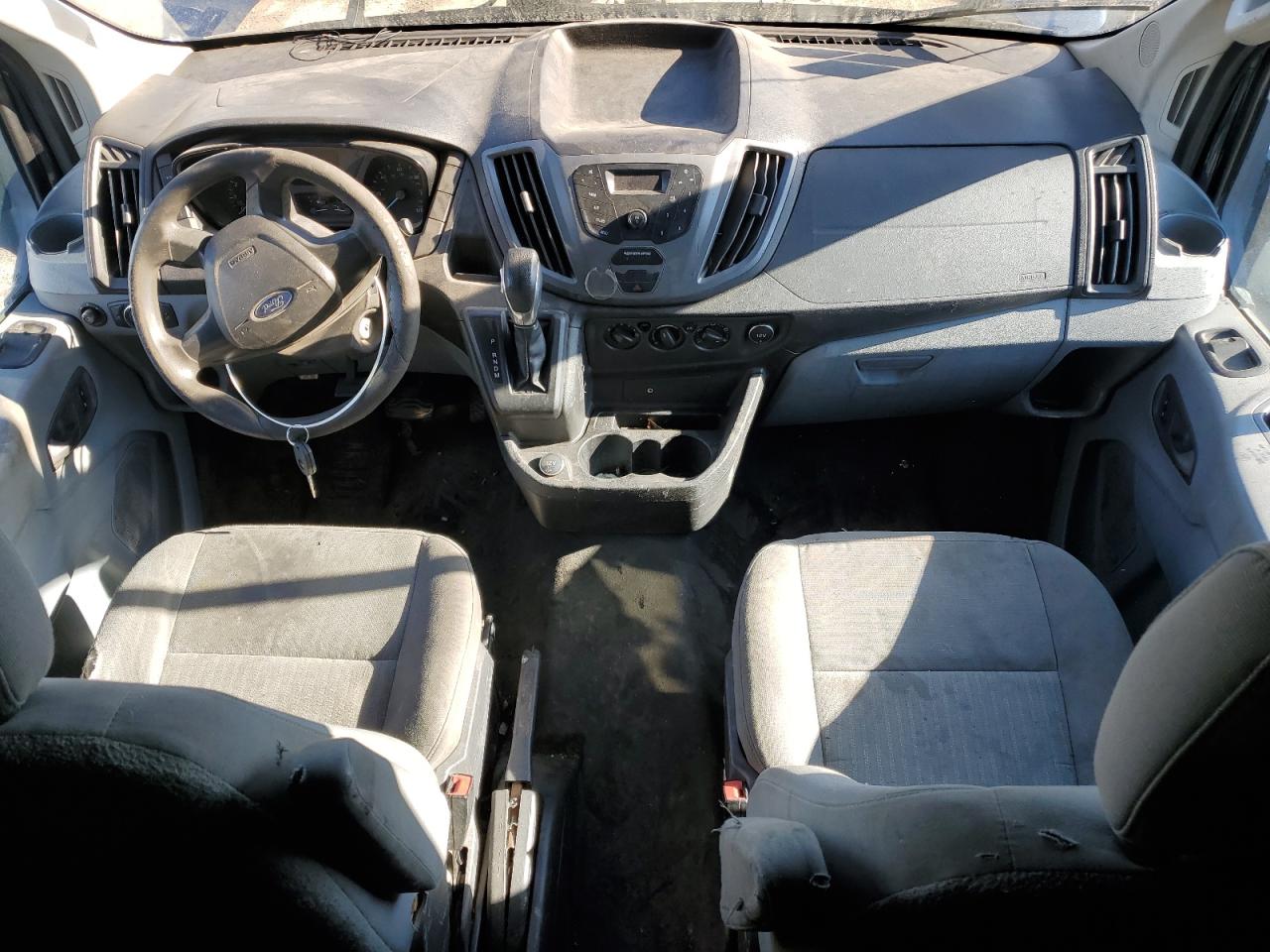 2017 Ford Transit VIN 1FTYR2XM1HKA49236 Copart auction photo, all over damage thumbnail 8