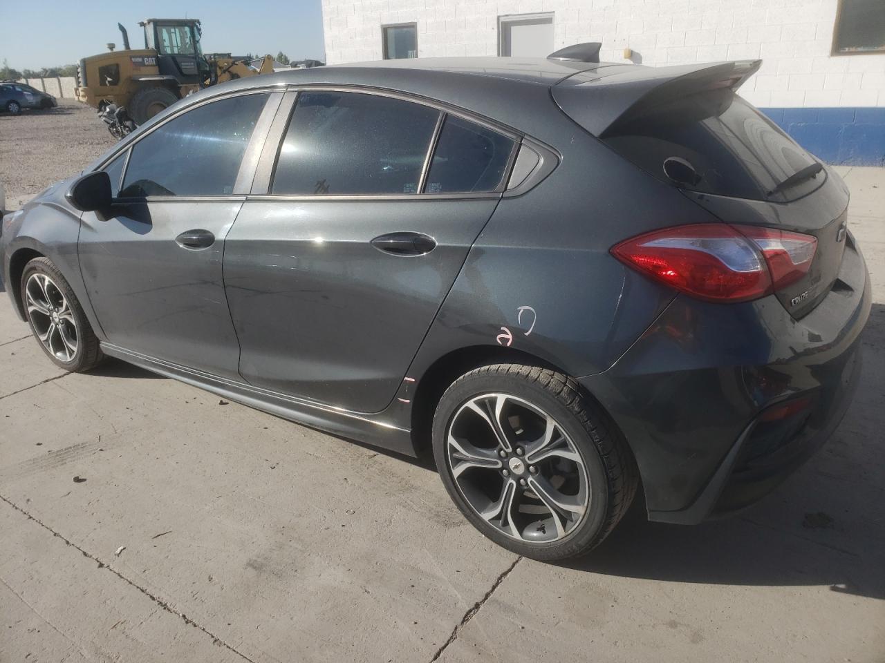2019 Chevrolet Cruze VIN 3G1BE6SM8KS590045 Copart auction photo, side damage thumbnail 2