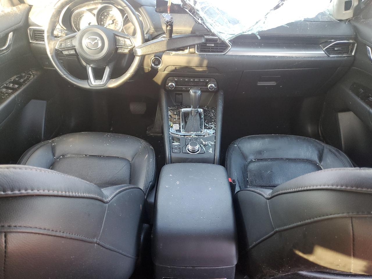 2022 Mazda CX-5 VIN JM3KFBCMXN1547688 Copart auction photo, all over damage thumbnail 8
