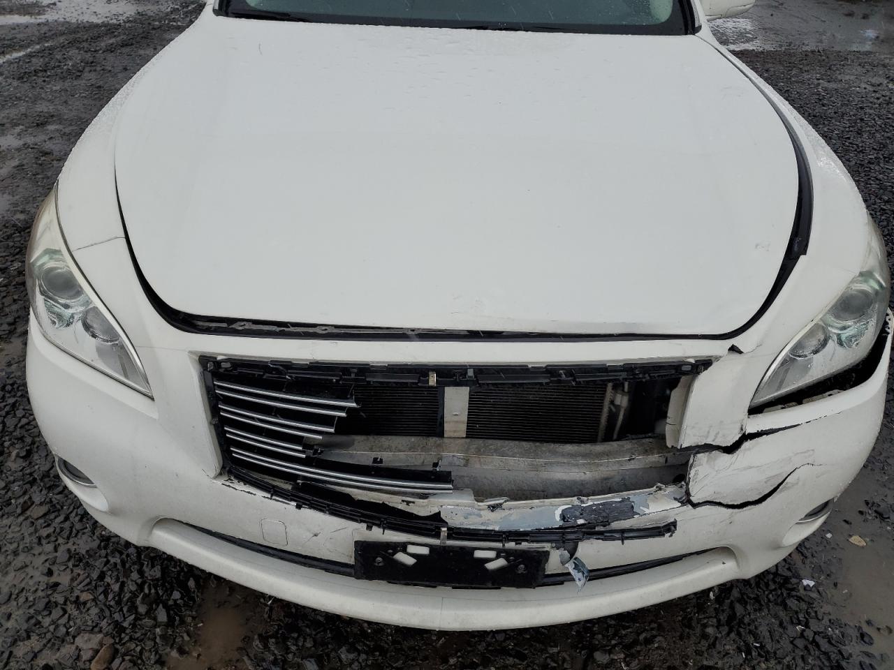 2012 Infiniti M VIN JN1BY1AR7CM394276 Copart auction photo, front end damage thumbnail 11