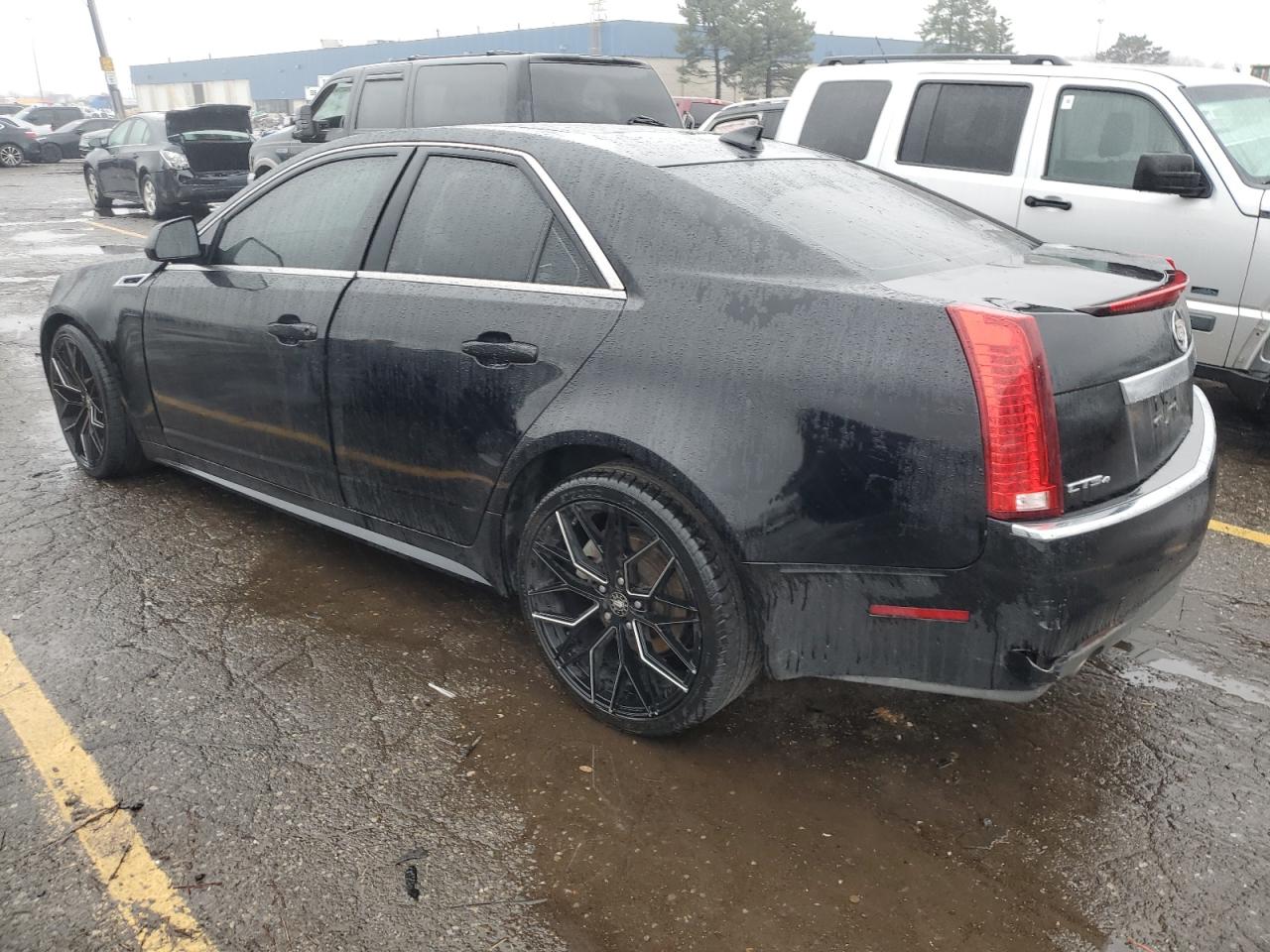 2012 Cadillac CTS VIN 1G6DL5E38C0144024 Copart auction photo, side / undercarriage damage thumbnail 2