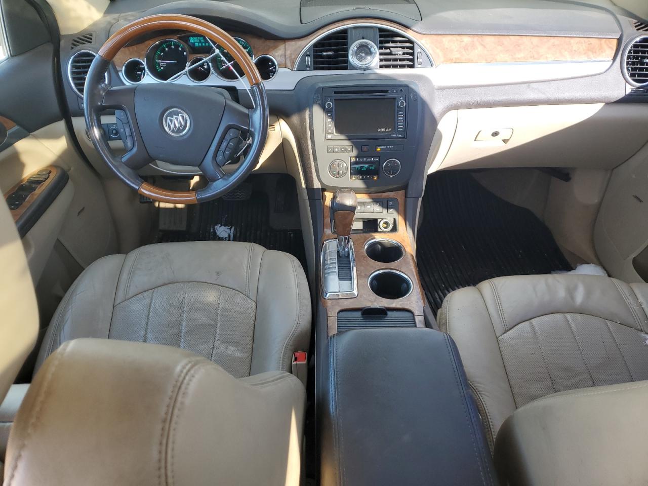 2012 Buick Enclave VIN 5GAKVDED3CJ390606 Copart auction photo, front end / side damage thumbnail 8