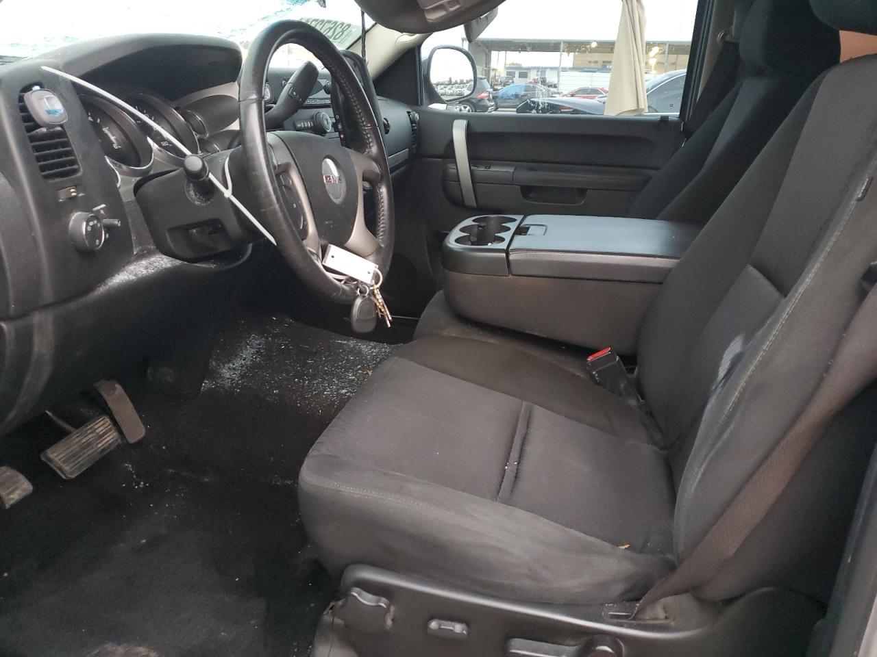 2010 GMC Sierra VIN 3GTRCVE09AG252590 Copart auction photo, top/roof damage thumbnail 7