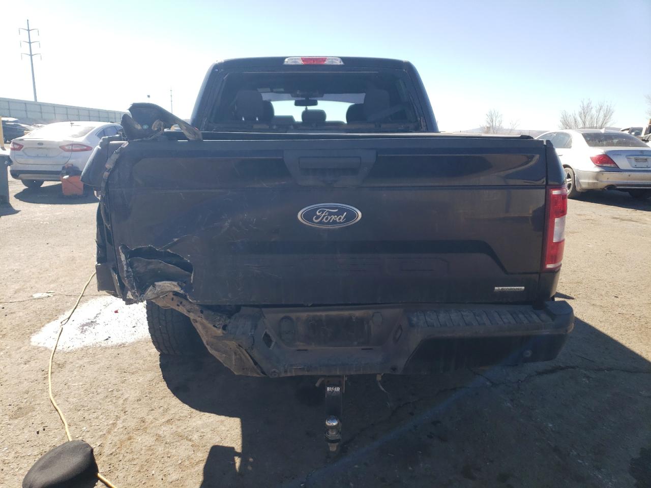 2019 Ford F-150 VIN 1FTEW1E45KKD97251 Copart auction photo, front end / rear end damage thumbnail 6