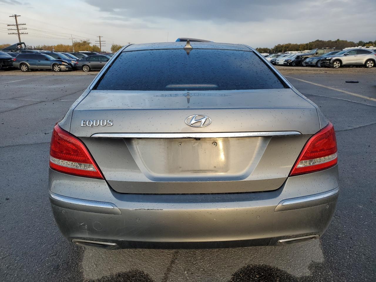 2011 Hyundai Equus VIN KMHGH4JF5BU034301 Copart auction photo, front end / undercarriage damage thumbnail 6