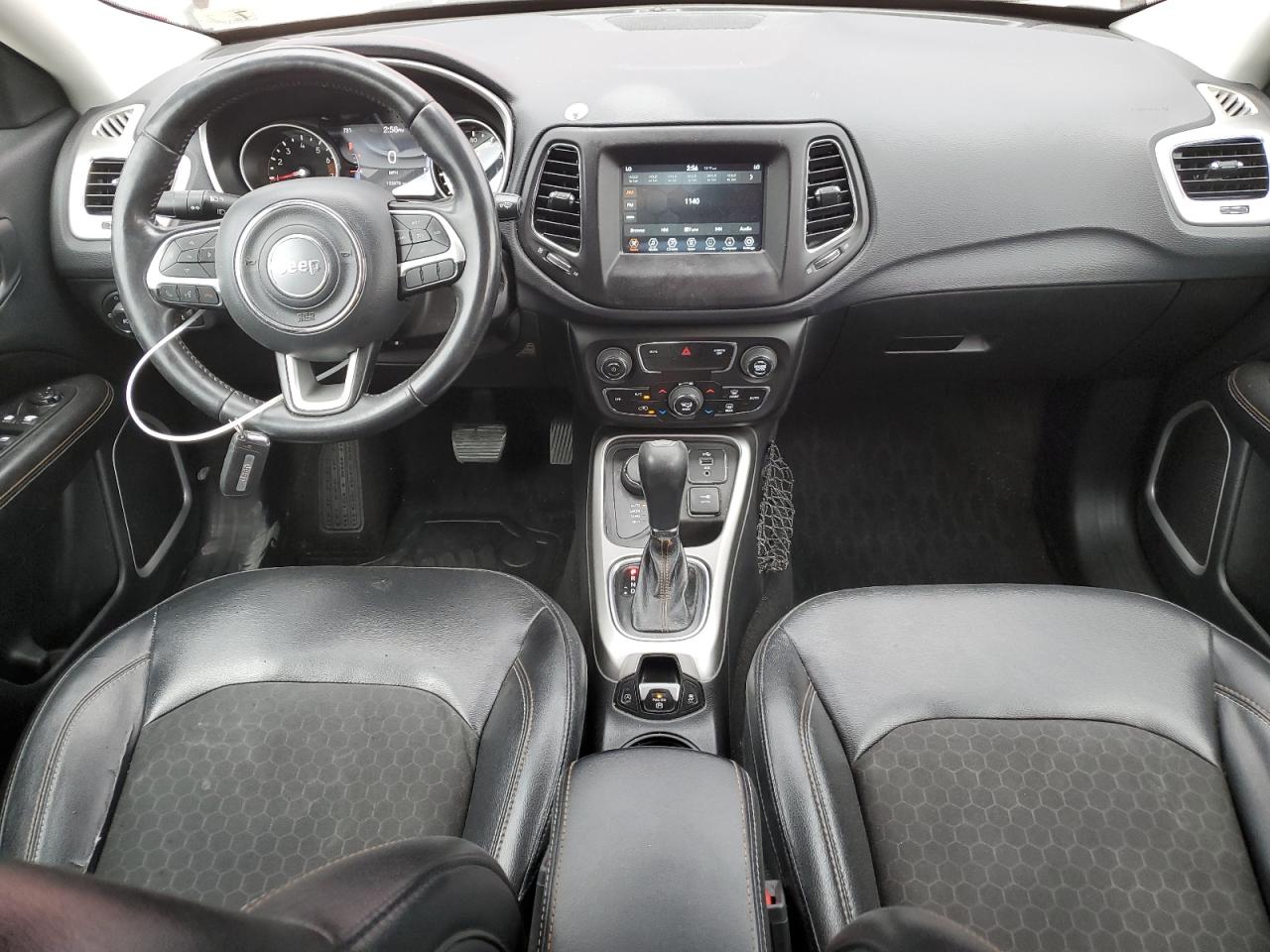 2018 Jeep Compass VIN 3C4NJDBB7JT457143 Copart auction photo, rear end damage thumbnail 8