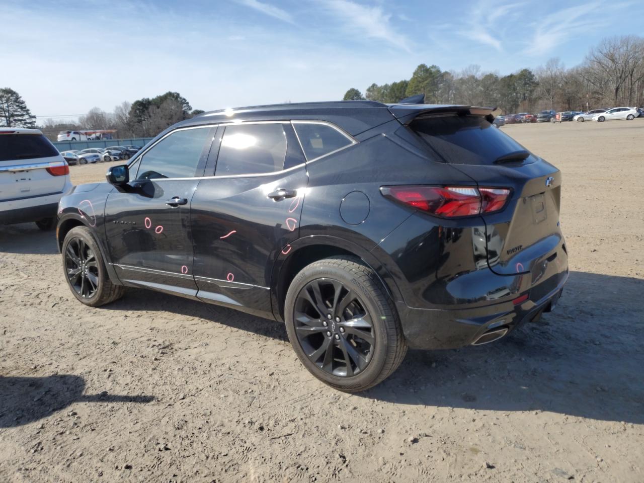 2021 Chevrolet Blazer VIN 3GNKBERS8MS556664 Copart auction photo, all over damage thumbnail 2