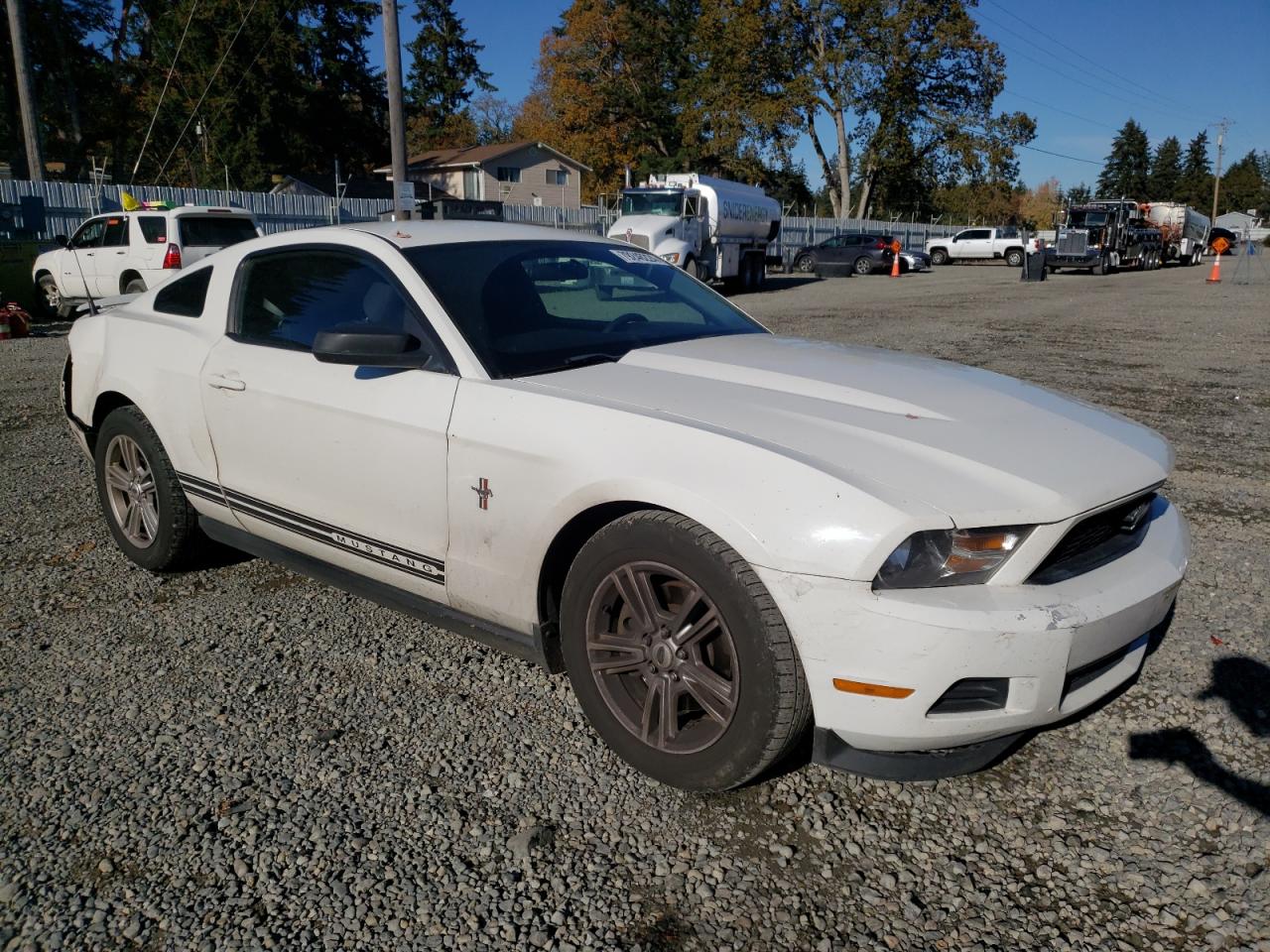2012 Ford Mustang VIN 1ZVBP8AM4C5276271 Copart auction photo, rear end damage thumbnail 4